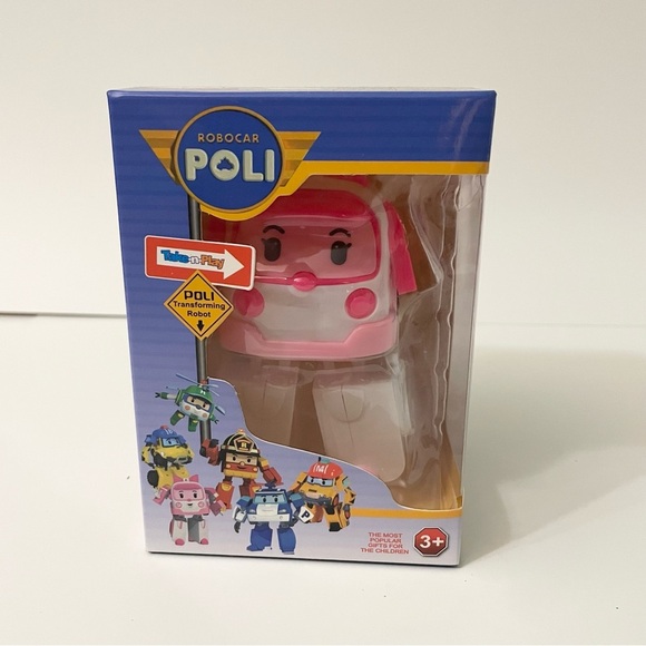 Robocar Poli Amber Take n Play Transforming Robot Toy - Picture 2 of 9